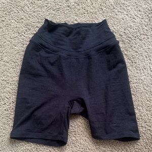 Dark grey Women's High-Waist Bike Shorts